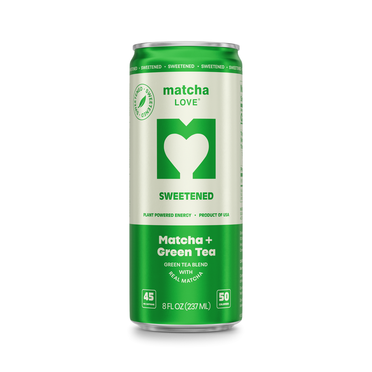 Sweetened Matcha + Green Tea image - 1