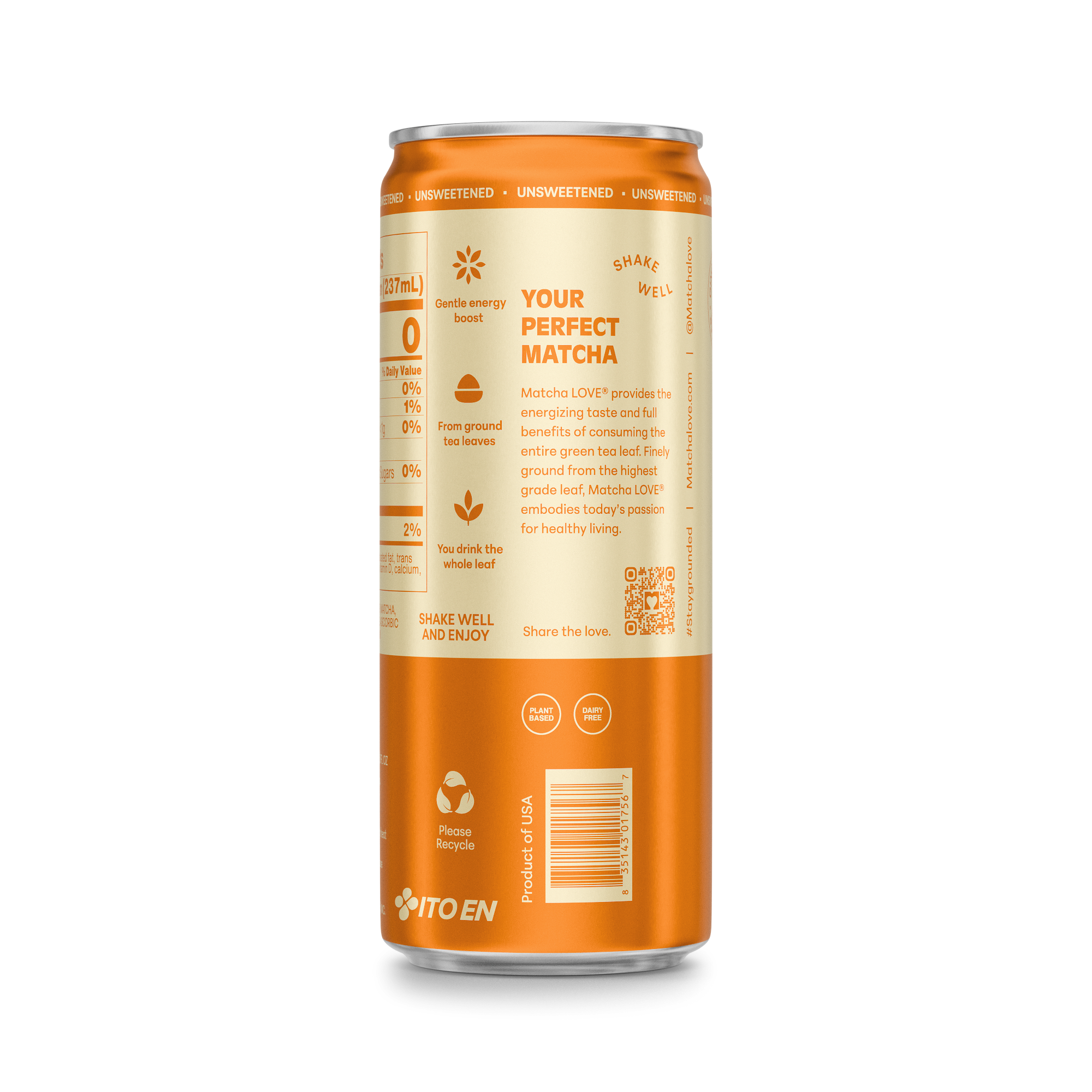 matcha LOVE Unsweetened Ginger Matcha + Green Tea image - 4