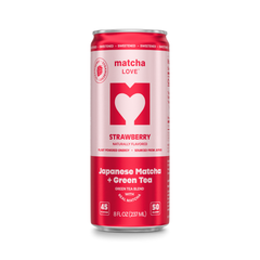 matcha LOVE Sweetened Strawberry Matcha + Green Tea image - 1