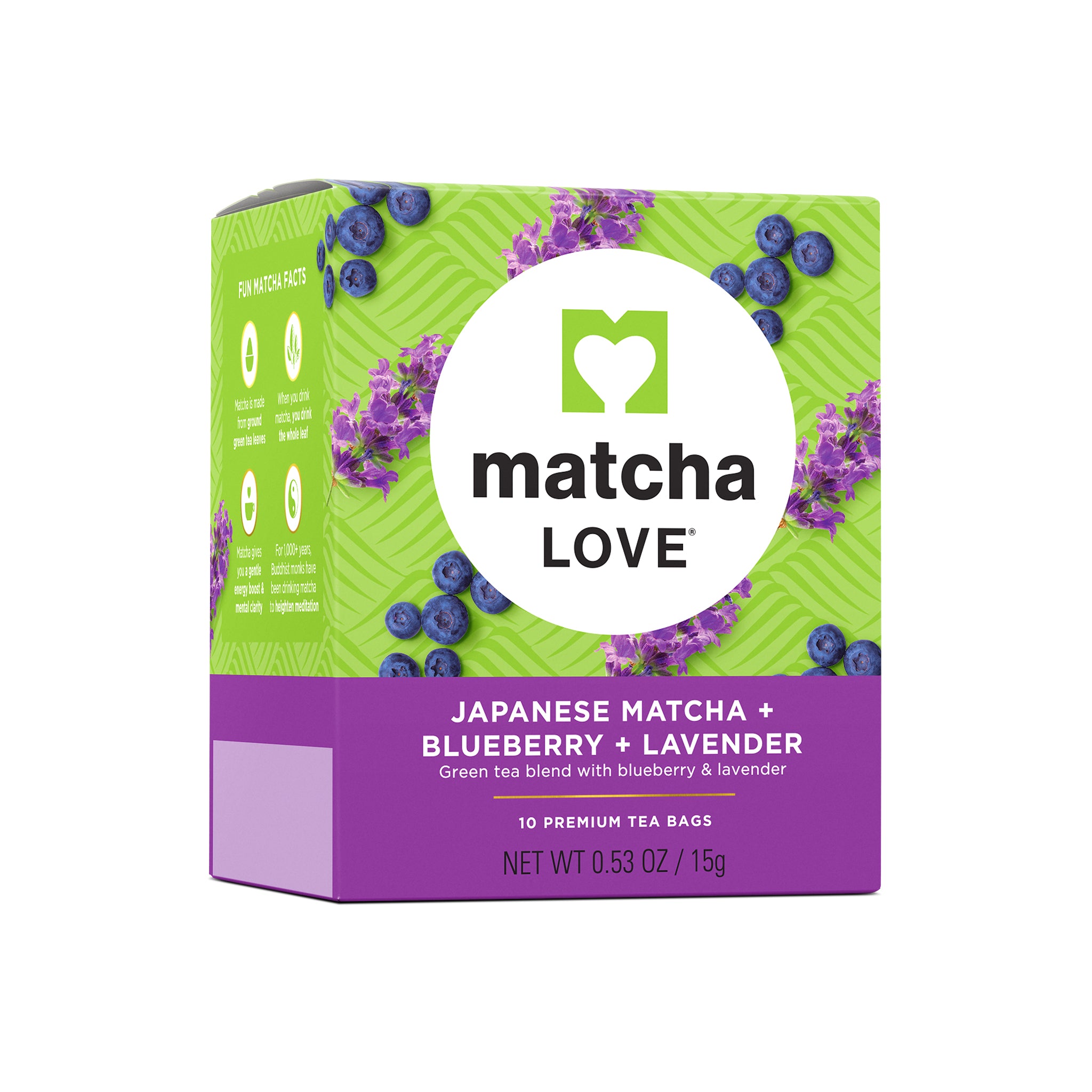 Japanese Matcha + Blueberry + Lavender