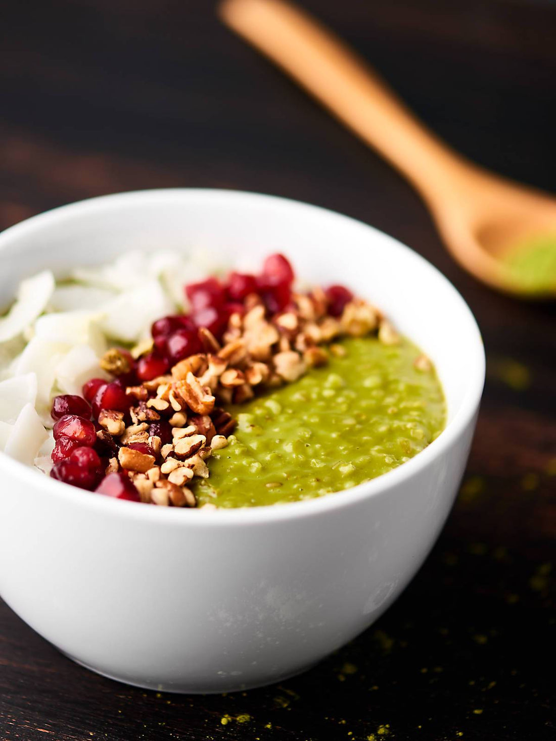 Crockpot Matcha Oatmeal