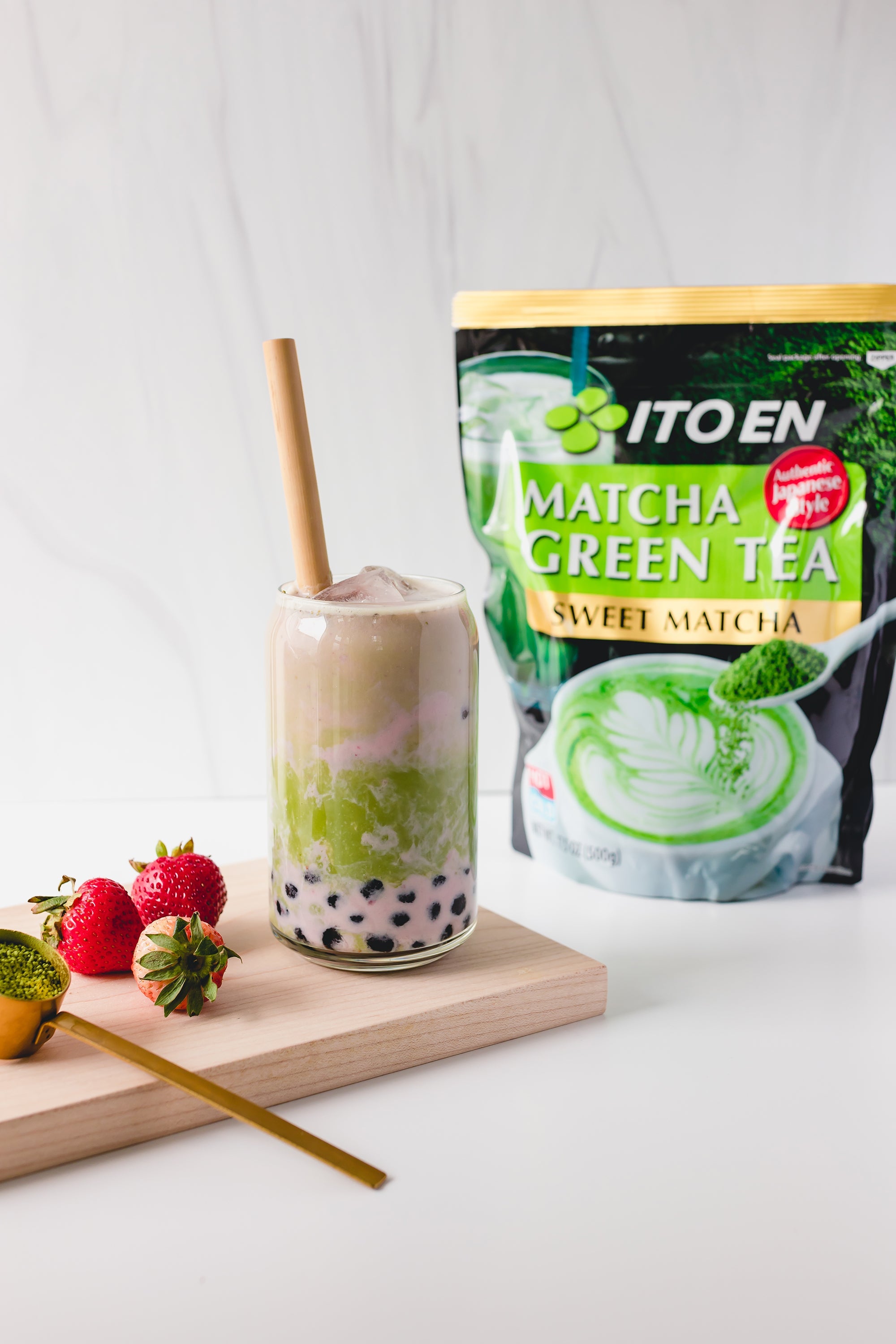 Strawberry Matcha Boba Tea – ITO EN