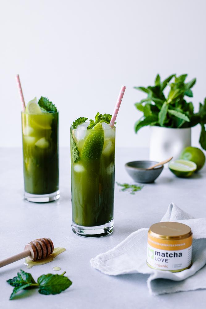 Matcha Mint Lime Cooler