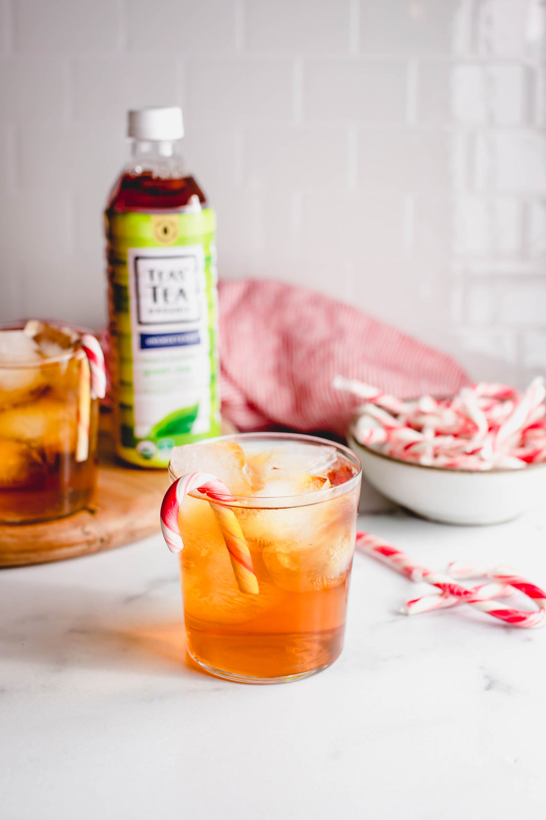 Peppermint Green Iced Tea