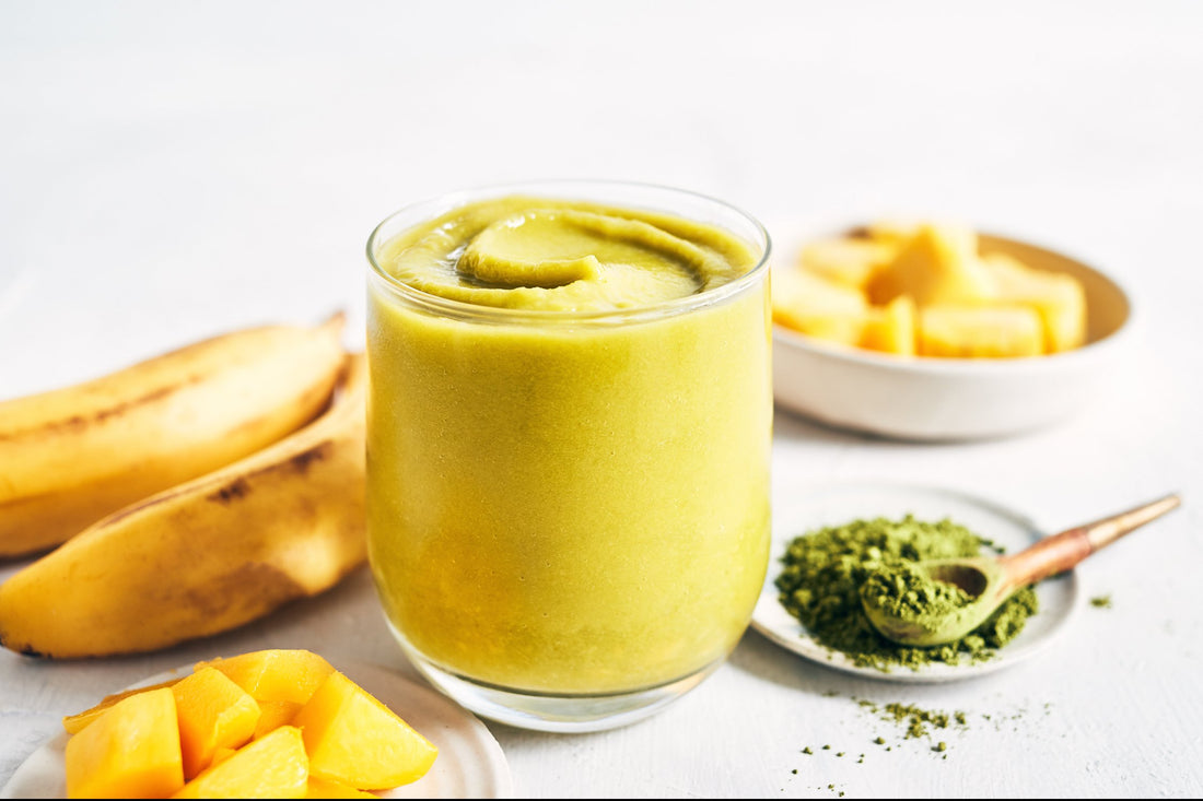 Tropical Matcha Smoothie