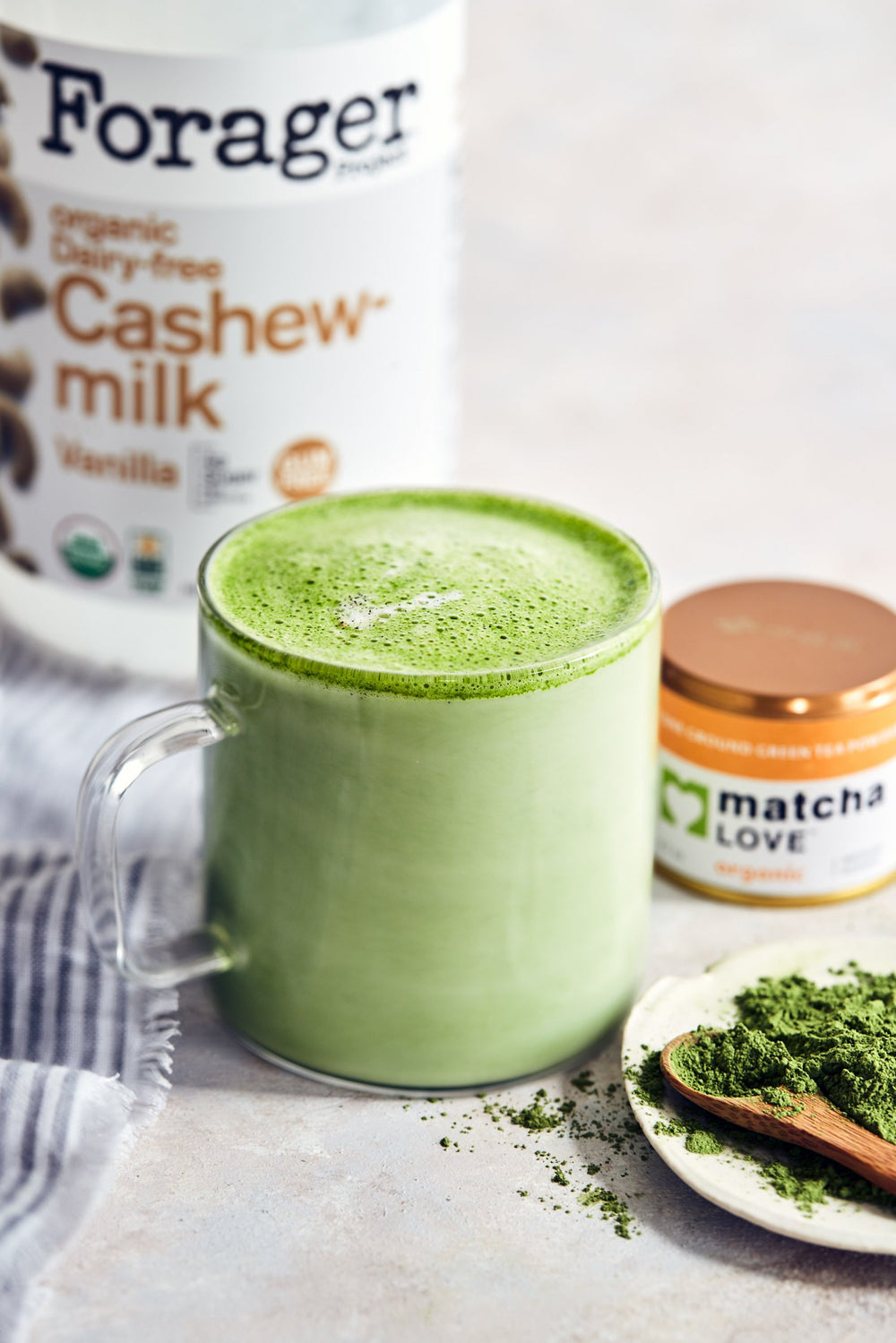 Vanilla Bean Matcha Latte