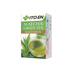 Matcha Green Tea Traditional Tea Bags image - 1