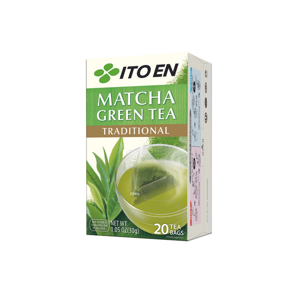 Japanese Green Tea With Matcha ITOEN Premium – 50 Triangle Tea Bags ...