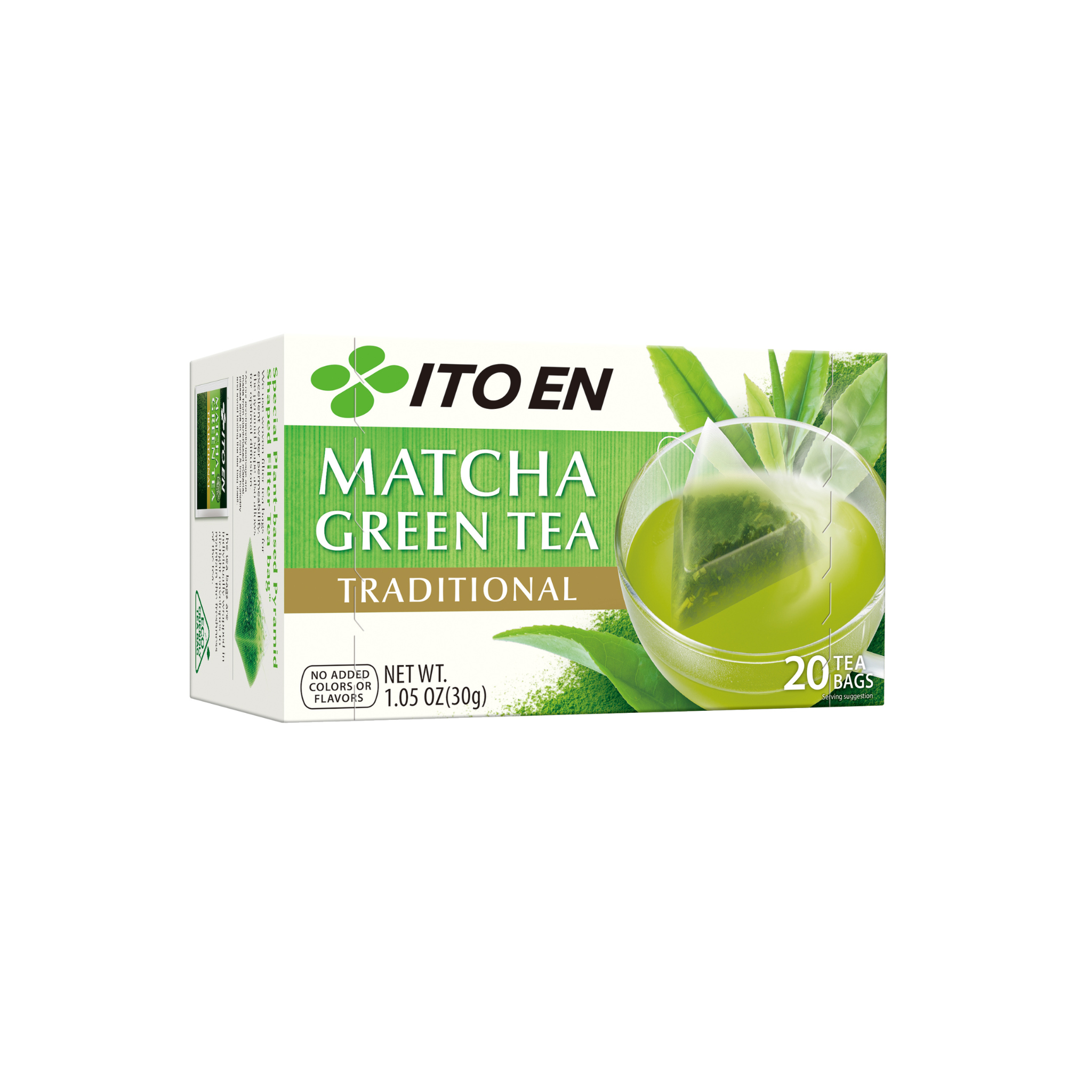 Matcha Green Tea Traditional Tea Bags image - 2