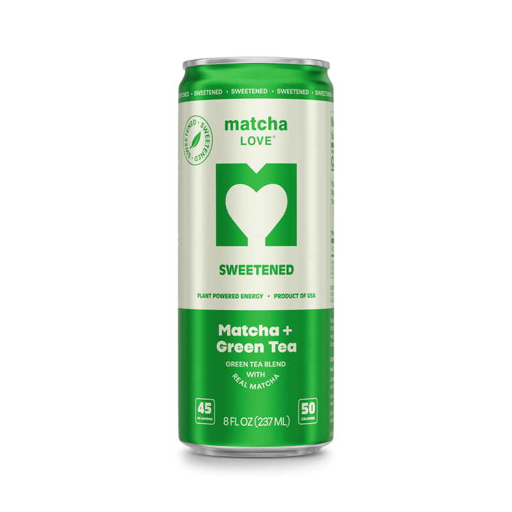 Sweetened Matcha + Green Tea