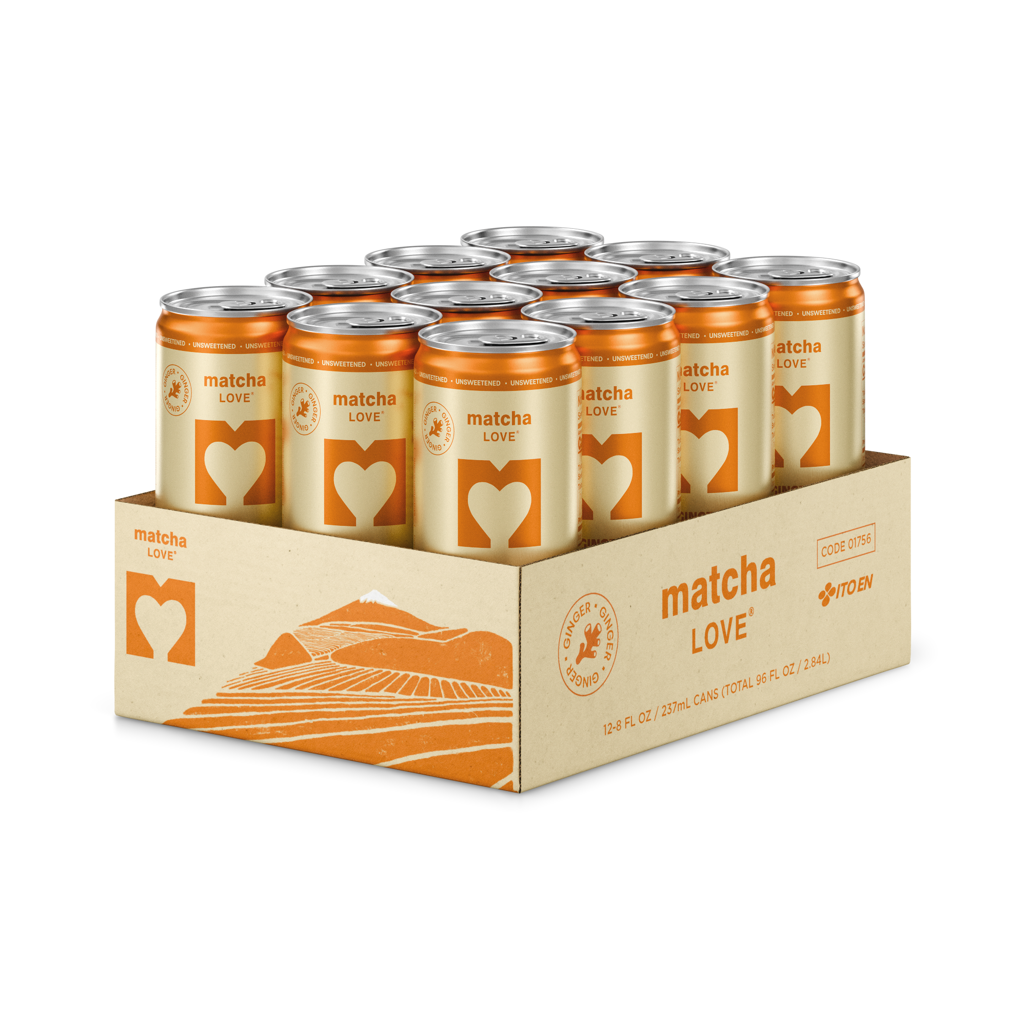 matcha LOVE Unsweetened Ginger Matcha + Green Tea image - 5