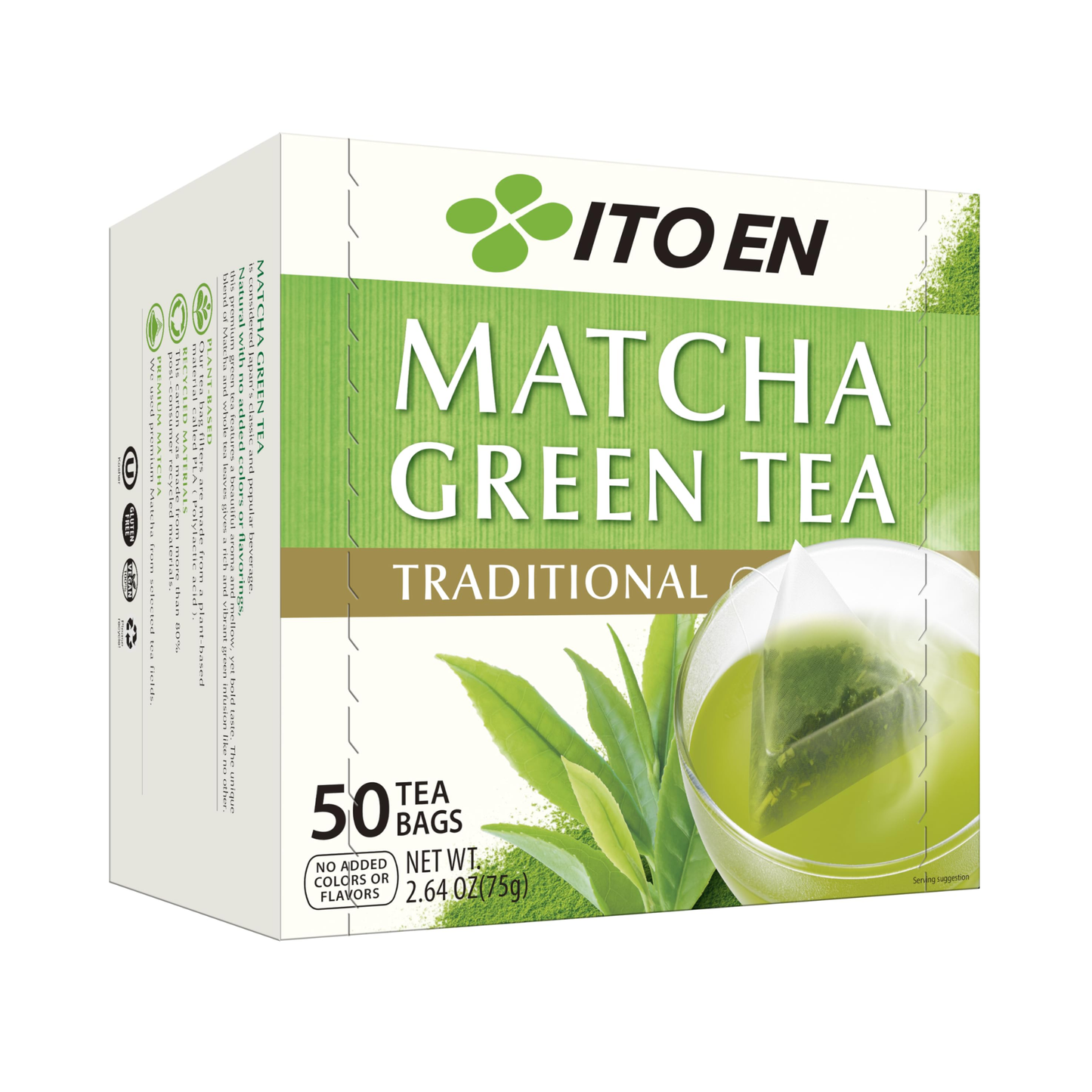 Matcha Green Tea Traditional Tea Bags