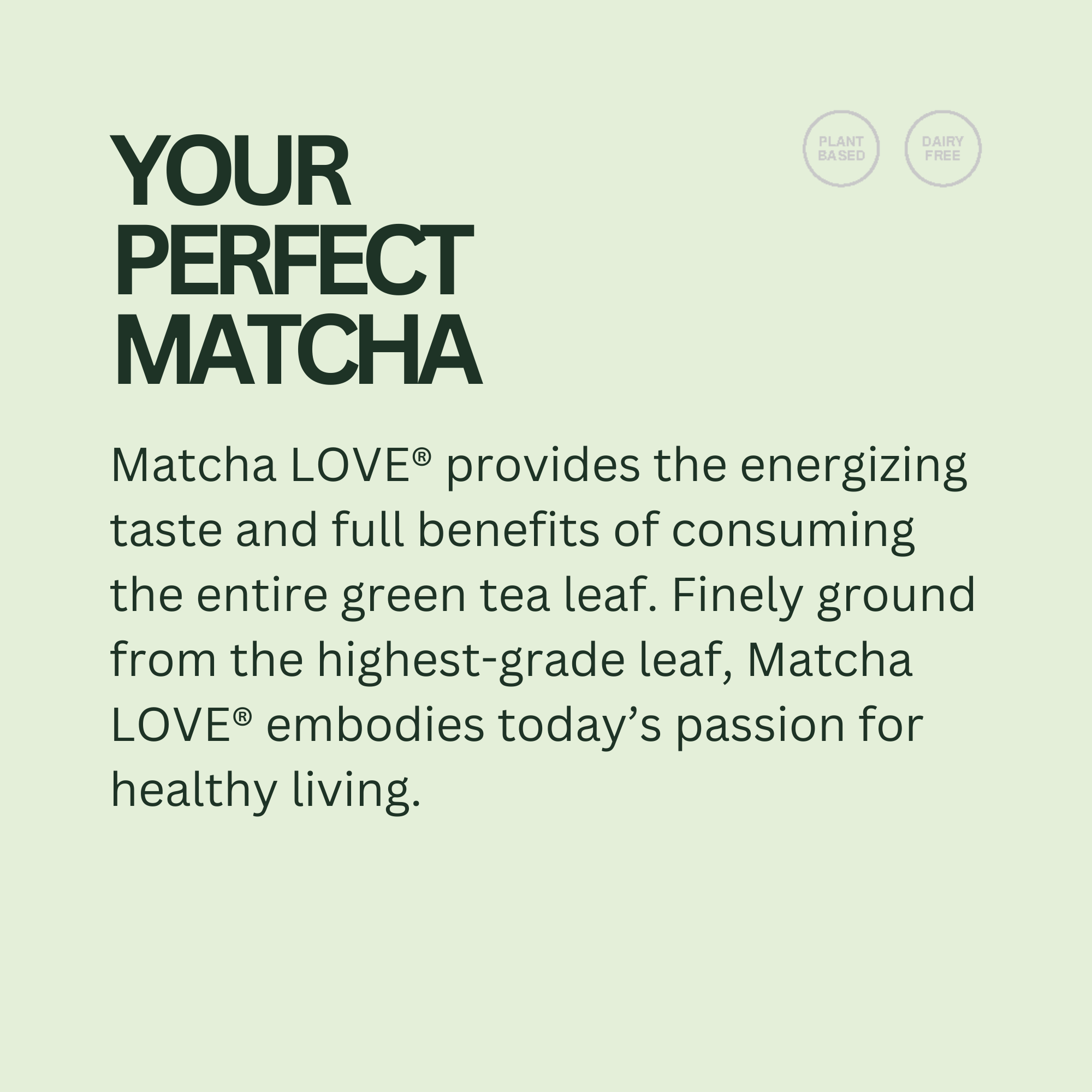 matcha LOVE Unsweetened Matcha + Green Tea image - 3