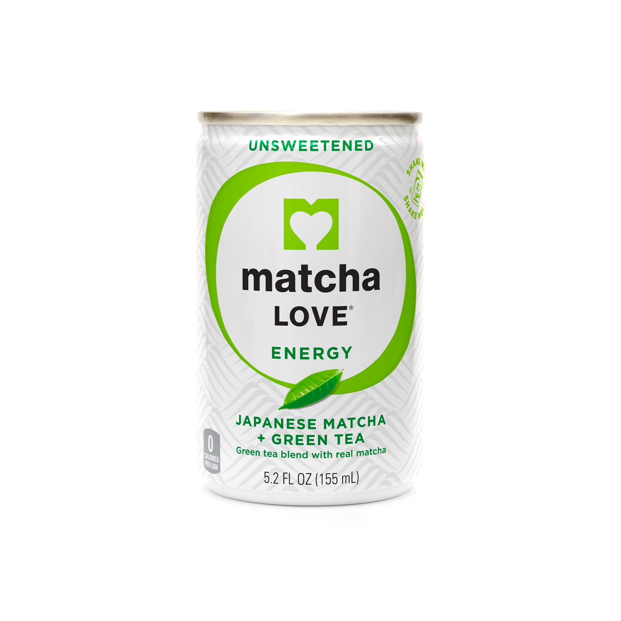 Unsweetened Japanese Matcha + Green Tea Energy Shot